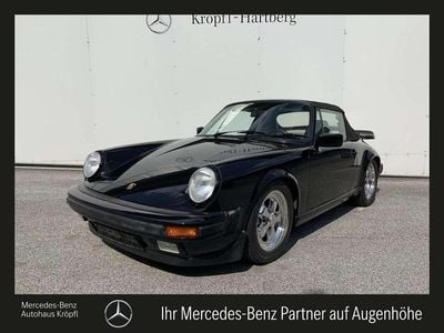 Schwarz Gebraucht 1987 Porsche 911 Cabrio | € 83.000