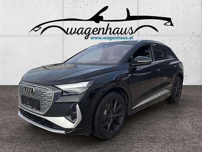 Gebraucht Audi Q4 e-tron S-Line 150 kW (204 PS) 2023 Schwarz SUV