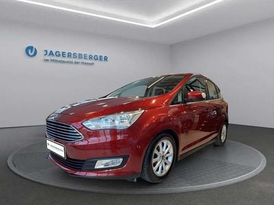 Gebraucht Ford C-MAX Titanium 124 PS (91 kW) 2017 Rot Van / Kleinbus