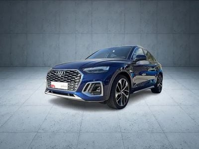 Gebraucht Audi Q5 Sportback S-Line 367 PS (269 kW) 2023 Mittelblau  metallic SUV
