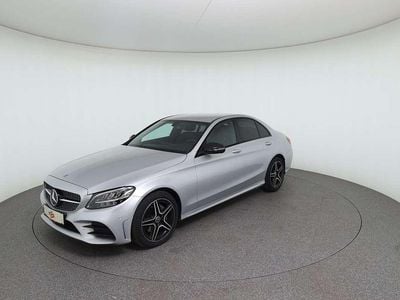 Silber Gebraucht 2021 Mercedes C180 AMG line Limousine | € 29.900 (Fairer Preis)