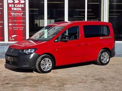 Gebraucht VW Caddy 122 PS (89 kW) 2021 Rot Van / Kleinbus