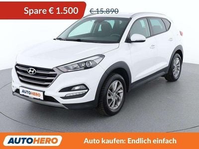 Gebraucht Hyundai Tucson Edition 132 PS (97 kW) 2017 Weiß SUV