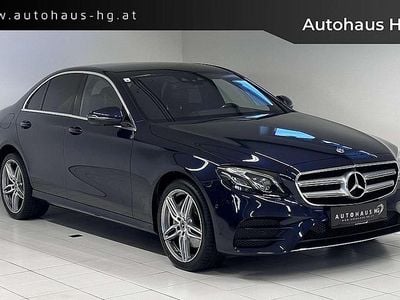 Blau Gebraucht 2017 Mercedes E220 AMG line Limousine | € 29.990 (Guter Preis)