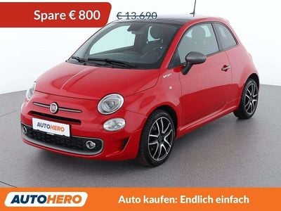 gebraucht Fiat 500 1.0 Mild-Hybrid Sport *NAVI*BEATS*PANO*