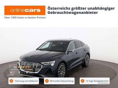 Blau Gebraucht 2021 Audi e-tron S-Line SUV | € 37.990 (Guter Preis)