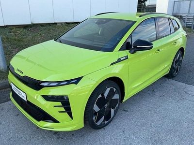 Gebraucht Skoda Enyaq iV RS 250 kW (340 PS) 2025 Hellgrün normal SUV