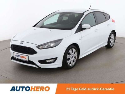 gebraucht Ford Focus 1.0 EcoBoost ST-Line *NAVI*TEMPO*SZH*BT*