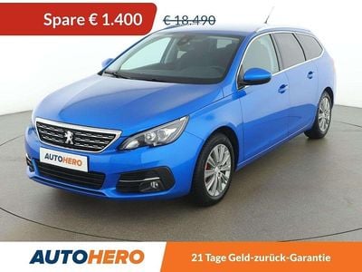 Blau Gebraucht 2020 Peugeot 308 Allure Kombi | € 17.090 (Fairer Preis)