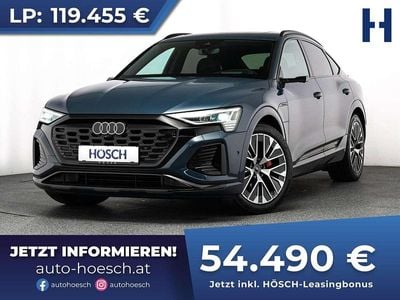 Blau Gebraucht 2023 Audi Q8 e-tron S-Line SUV | € 56.990 (Superpreis)
