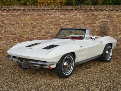 Gebraucht Chevrolet Corvette Stingray 340 PS (250 kW) 1963 Weiß Cabrio