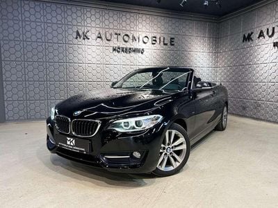 Gebraucht BMW 218 Sport Line 136 PS (100 kW) 2015 Schwarz Cabrio