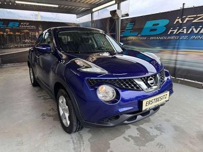 Blau Gebraucht 2015 Nissan Juke Visia+ SUV | € 10.599 (Fairer Preis)