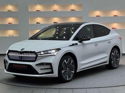 Weiß Gebraucht 2023 Skoda Enyaq iV Suite SUV | € 44.900 (Etwas zu teuer)
