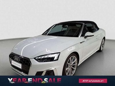 Weiss metallic Gebraucht 2024 Audi A5 Cabriolet S-Line Cabrio | € 49.950 (Fairer Preis)
