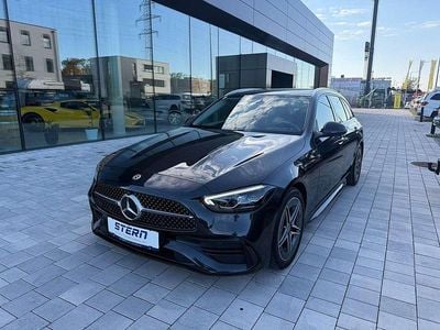 Schwarz Gebraucht 2021 Mercedes C220 AMG line Kombi | € 39.990 (Etwas zu teuer)