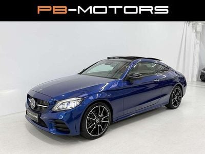 Gebraucht Mercedes C200 AMG 184 PS (135 kW) 2018 Blau Coupé