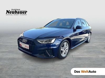 Dunkelblau metallic Gebraucht 2024 Audi A4 S-Line Kombi | € 44.900 (Teuer)