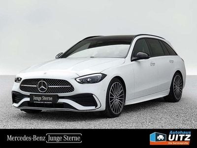 Weiß Gebraucht 2024 Mercedes C200 AMG Kombi | € 52.145 (Teuer)