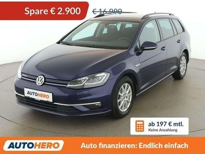 Gebraucht VW Golf VII 131 PS (96 kW) 2018 Blau Kombi