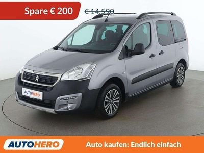 Gebraucht Peugeot Partner Outdoor 120 PS (88 kW) 2017 Grau Van / Kleinbus