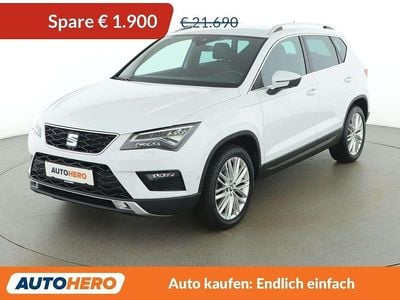 Gebraucht Seat Ateca 4Drive 150 PS (110 kW) 2019 Weiß SUV