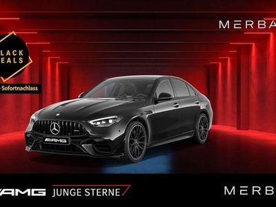 Schwarz Gebraucht 2025 Mercedes C63S AMG AMG Limousine | € 109.990