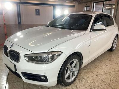 Gebraucht BMW 118 Sport Line 150 PS (110 kW) 2017 Weiß Kleinwagen