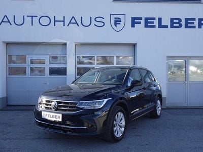 Gebraucht VW Tiguan Life 150 PS (110 kW) 2021 Schwarz  metallicperleffektno SUV
