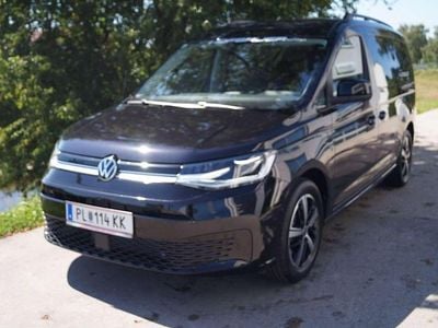 Neu VW Caddy Maxi Dark Label 122 PS (89 kW) 2025 Schwarz Van / Kleinbus