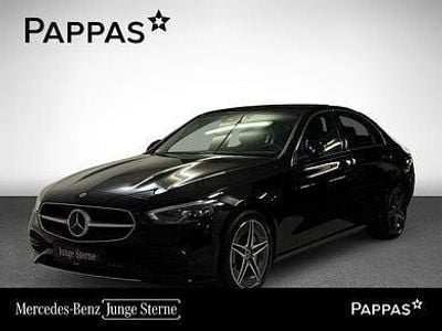 Metalliclack obsidianschwarz metallic Gebraucht 2024 Mercedes C220 Limousine | € 48.900 (Fairer Preis)