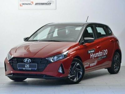 Gebraucht Hyundai i20 84 PS (61 kW) 2020 (schwarz) dragon red / schwarz Limousine