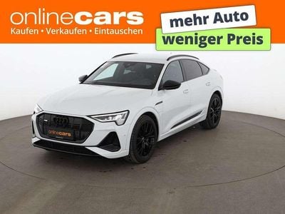 Gebraucht Audi e-tron S-Line 300 kW (408 PS) 2022 Weiß SUV