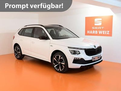 Weiss normal Gebraucht 2024 Skoda Kamiq Monte Carlo SUV | € 28.880 (Etwas zu teuer)