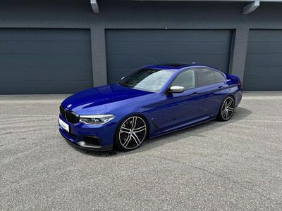 Blau Gebraucht 2020 BMW M550 Shadowline Limousine | € 54.890 (Fairer Preis)