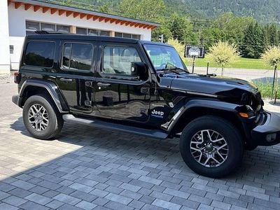 Gebraucht Jeep Wrangler Sahara 272 PS (200 kW) 2022 Schwarz SUV