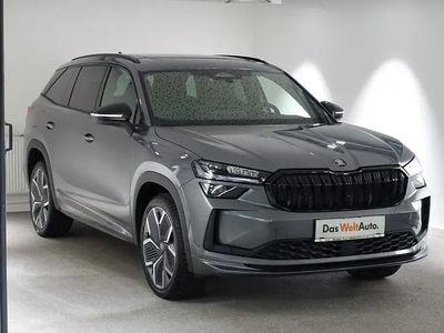 Mittelgrau metallic Gebraucht 2025 Skoda Kodiaq SportLine SUV | € 61.750 (Teuer)