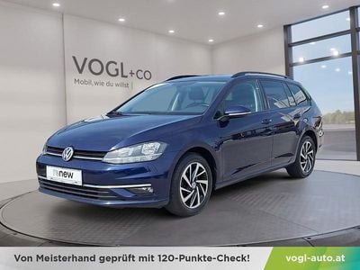 Gebraucht VW Golf VII Comfortline 116 PS (85 kW) 2019 Blau Kombi