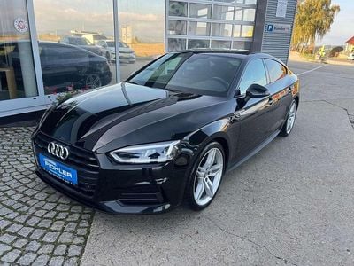Gebraucht Audi A5 Sportback Sport 190 PS (139 kW) 2017 Schwarz  metallicperleffektno Kleinwagen