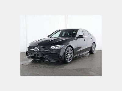 Schwarz Gebraucht 2024 Mercedes C180 AMG line Limousine | € 45.990