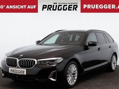 gebraucht BMW 520 d xDrive Touring Autom LUXURY NAVI LEDER 18ZOLL