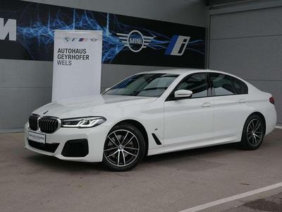 Weiß Gebraucht 2021 BMW 520 Shadowline Limousine | € 38.980 (Etwas zu teuer)
