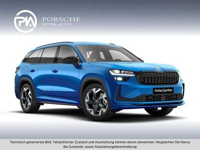 Neu Skoda Kodiaq SportLine 204 PS (150 kW) 2026 Mittelblau  metallic SUV
