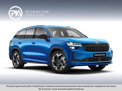 Neu Skoda Kodiaq SportLine 204 PS (150 kW) 2026 Mittelblau  metallic SUV