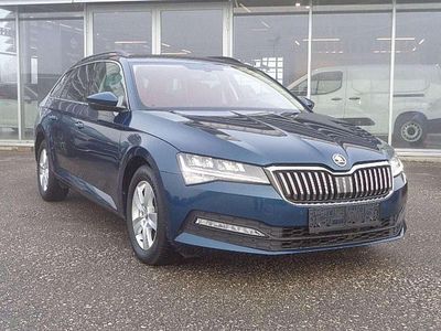 Gebraucht Skoda Superb 150 PS (110 kW) 2022 Blau Kombi