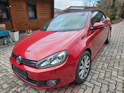 Rot Gebraucht 2012 VW Golf Cabriolet Cabrio | € 11.900