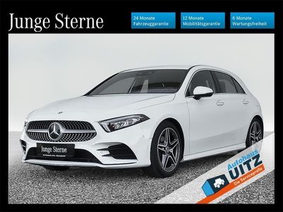 gebraucht Mercedes A200 AMG Premium +MBUX+Ambiente+Navi+RKam+PTS