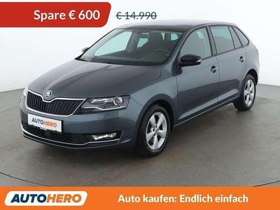 Gebraucht Skoda Rapid Sport 110 PS (80 kW) 2018 Grau Kleinwagen
