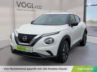 Gebraucht Nissan Juke Acenta 114 PS (83 kW) 2023 Weiß SUV