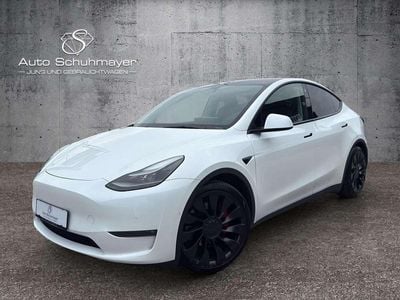 Weiß Gebraucht 2022 Tesla Model Y Performance SUV | € 34.990 (Fairer Preis)